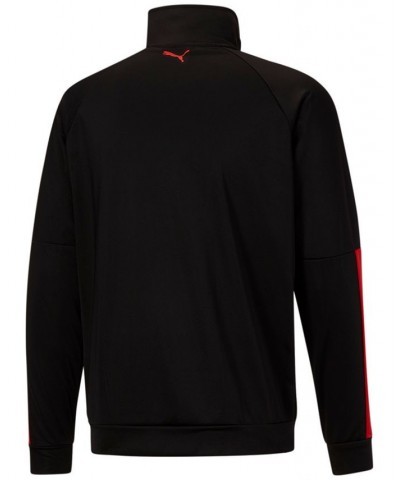 Men's Contrast Logo Jacket 2.0 Black/high Risk Red $27.50 Jackets