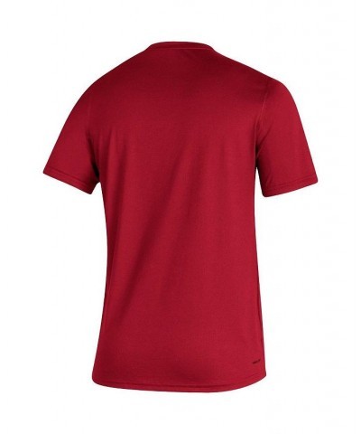 Men's Scarlet Rutgers Scarlet Knights Sideline Locker Tag Creator AEROREADY T-shirt $21.59 T-Shirts