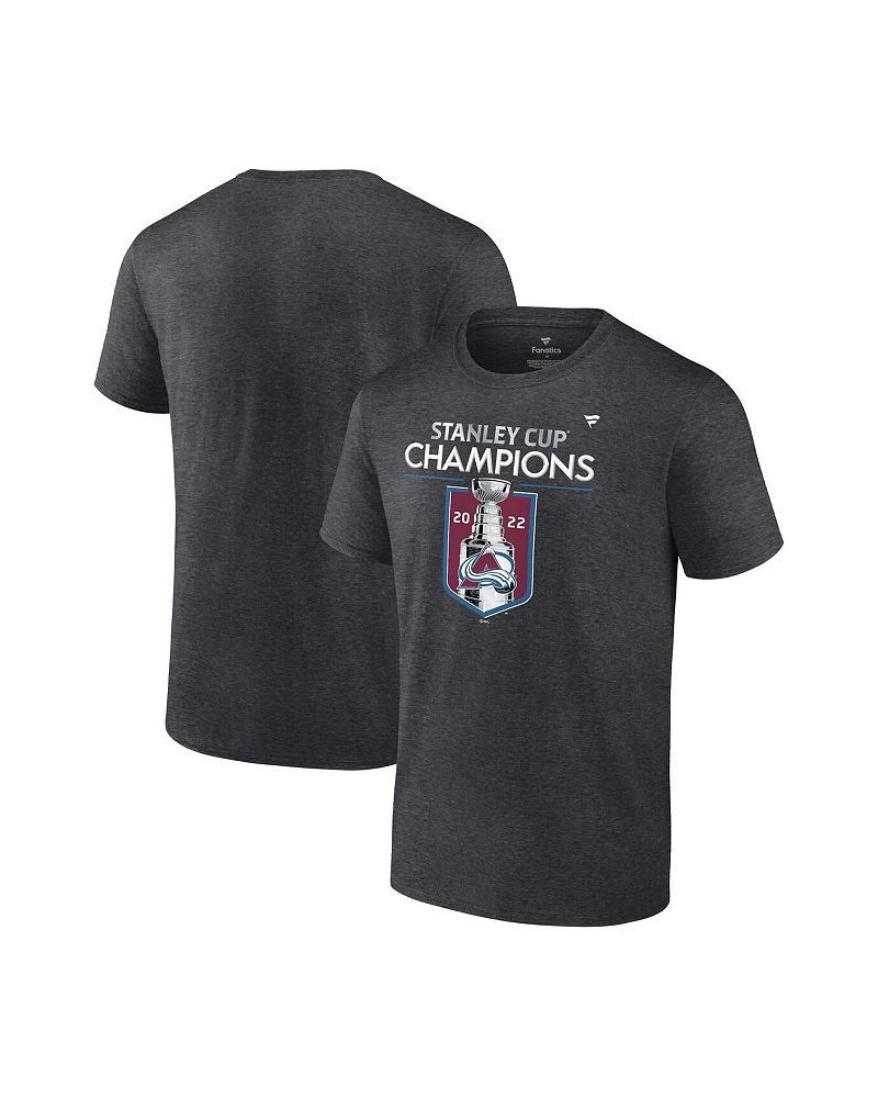 Men's Branded Heathered Charcoal Colorado Avalanche 2022 Stanley Cup Champions Big and Tall Locker Room T-shirt $31.85 T-Shirts