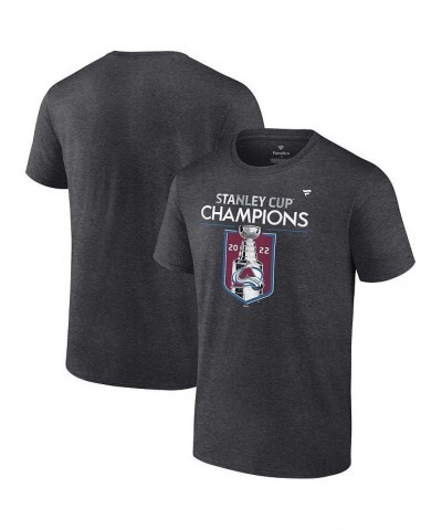 Men's Branded Heathered Charcoal Colorado Avalanche 2022 Stanley Cup Champions Big and Tall Locker Room T-shirt $31.85 T-Shirts