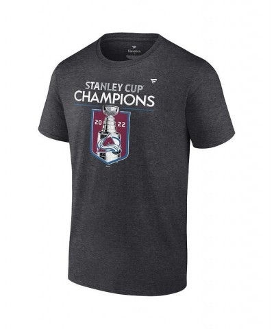 Men's Branded Heathered Charcoal Colorado Avalanche 2022 Stanley Cup Champions Big and Tall Locker Room T-shirt $31.85 T-Shirts