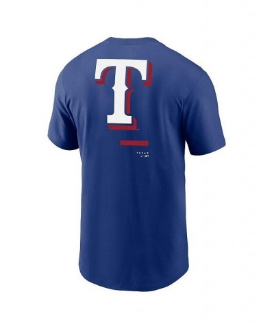 Men's Royal Texas Rangers Over the Shoulder T-shirt $21.00 T-Shirts