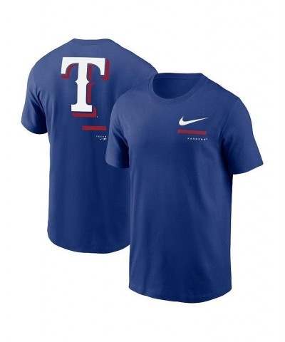 Men's Royal Texas Rangers Over the Shoulder T-shirt $21.00 T-Shirts