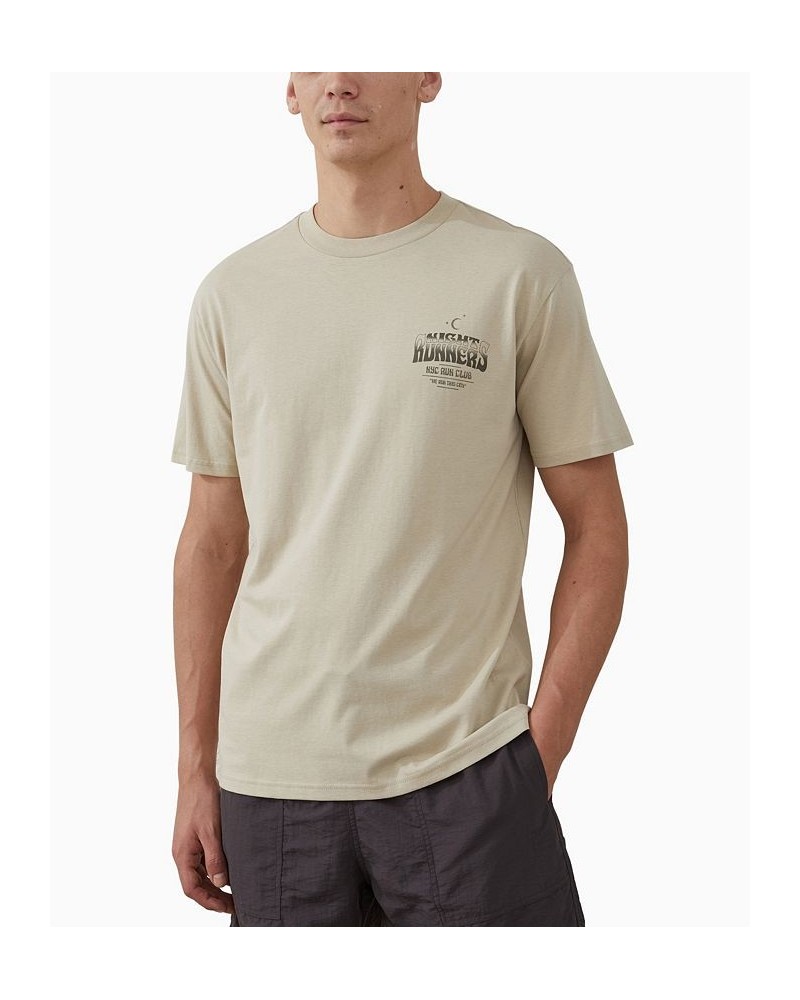 Men's Active Icon Short Sleeve T-shirt Ivory/Cream $26.09 T-Shirts