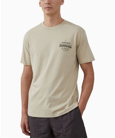 Men's Active Icon Short Sleeve T-shirt Ivory/Cream $26.09 T-Shirts