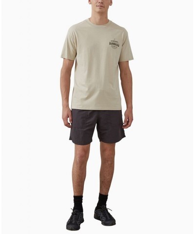 Men's Active Icon Short Sleeve T-shirt Ivory/Cream $26.09 T-Shirts