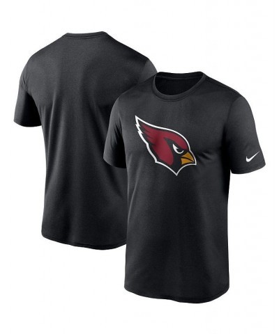 Men's Black Arizona Cardinals Logo Essential Legend Performance T-shirt $19.60 T-Shirts