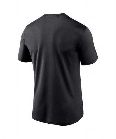 Men's Black Arizona Cardinals Logo Essential Legend Performance T-shirt $19.60 T-Shirts