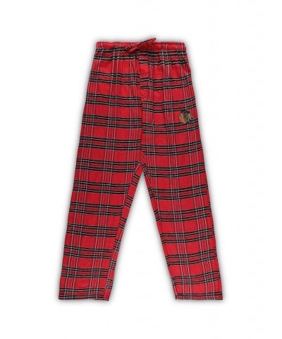 Men's Red Chicago Blackhawks Big and Tall T-shirt and Pajama Pants Sleep Set $38.40 Pajama