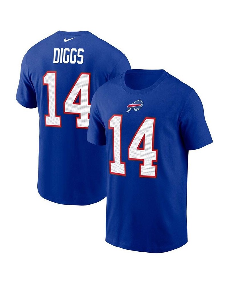 Men's Stefon Diggs Royal Buffalo Bills Name and Number T-shirt $25.99 T-Shirts