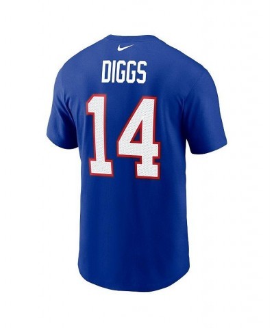 Men's Stefon Diggs Royal Buffalo Bills Name and Number T-shirt $25.99 T-Shirts