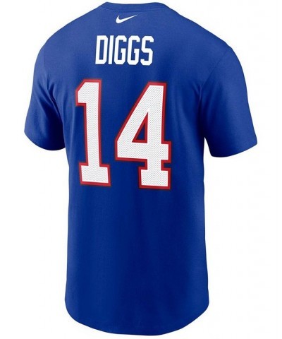 Men's Stefon Diggs Royal Buffalo Bills Name and Number T-shirt $25.99 T-Shirts