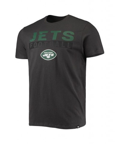 Men's '47 Charcoal New York Jets Dark Ops Super Rival T-shirt $15.12 T-Shirts