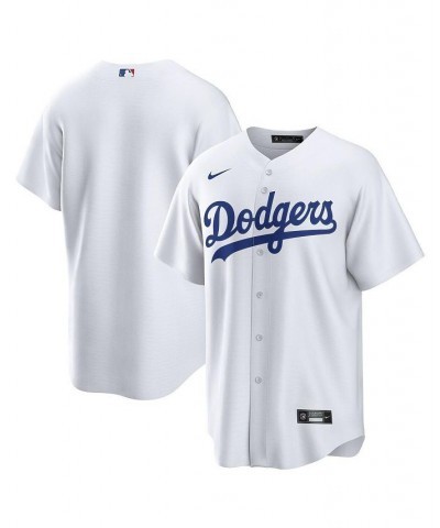 Men's White Los Angeles Dodgers Home Replica Team Jersey $40.00 Jersey