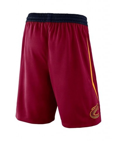 Men's Wine Cleveland Cavaliers Icon Swingman Basketball Shorts $31.50 Shorts