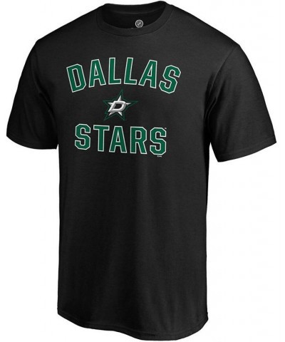 Men's Black Dallas Stars Team Victory Arch T-shirt $17.97 T-Shirts