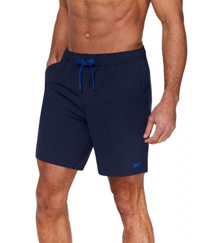 Men's Quick-Dry 7" Core Volley Swim Shorts Navy $17.97 Swimsuits