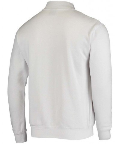 Men's White Cal Bears Tortugas Logo Quarter-Zip Jacket $32.99 Sweatshirt