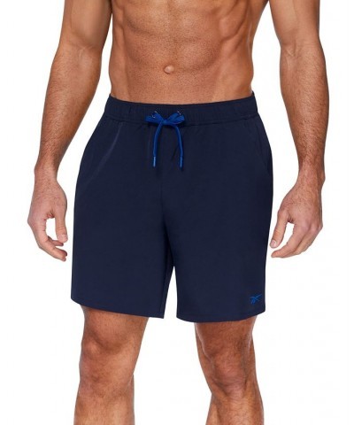 Men's Quick-Dry 7" Core Volley Swim Shorts Navy $17.97 Swimsuits