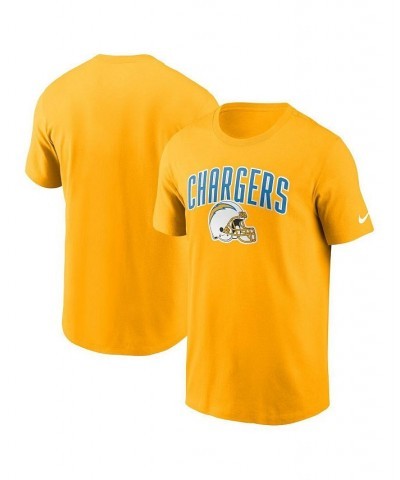 Men's Gold Los Angeles Chargers Team Athletic T-shirt $22.50 T-Shirts