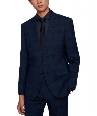 BOSS Men's Slim-Fit Suit Blue $233.20 Suits