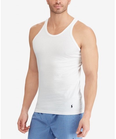 Men's 3-Pk. Slim Fit Classic Undershirts White $28.60 Undershirt