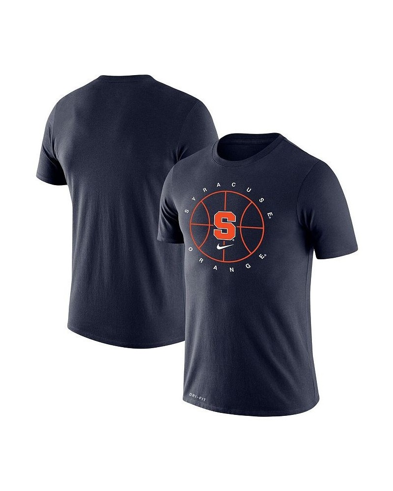 Men's Navy Syracuse Orange Basketball Icon Legend Performance T-shirt $28.99 T-Shirts