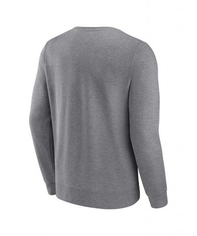 Men's Branded Heather Gray Los Angeles Dodgers Simplicity Pullover Sweatshirt $34.30 Sweatshirt