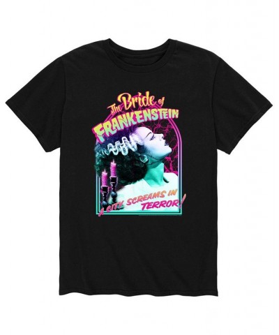 Men's Universal Classic Monster Bride T-shirt Black $15.75 T-Shirts