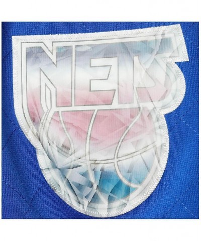 Men's Blue New Jersey Nets 1993 Hardwood Classics 75th Anniversary Swingman Shorts $78.20 Shorts