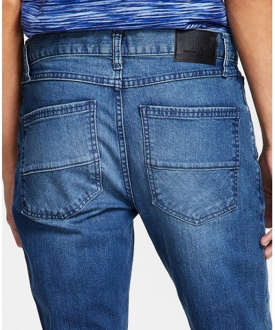 Men's Skinny-Fit Medium Wash Jeans Blue $23.99 Jeans