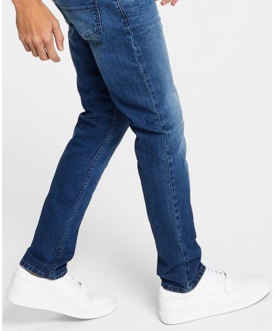 Men's Skinny-Fit Medium Wash Jeans Blue $23.99 Jeans