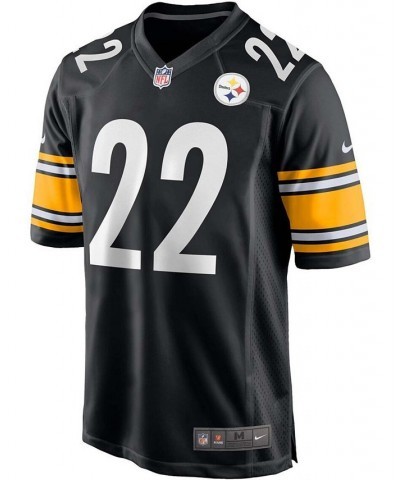 Men's Najee Harris Black Pittsburgh Steelers 2021 Draft First Round Pick Game Jersey $47.08 Jersey