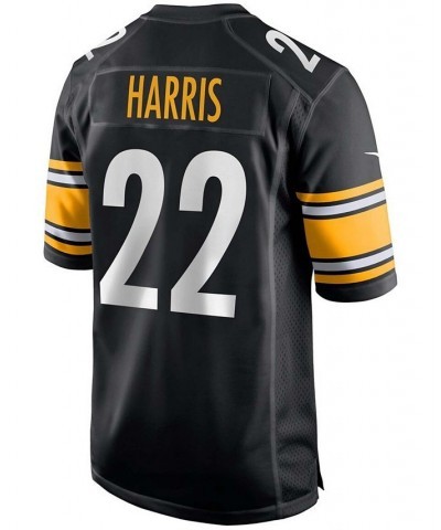 Men's Najee Harris Black Pittsburgh Steelers 2021 Draft First Round Pick Game Jersey $47.08 Jersey