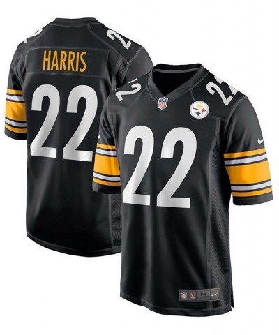 Men's Najee Harris Black Pittsburgh Steelers 2021 Draft First Round Pick Game Jersey $47.08 Jersey