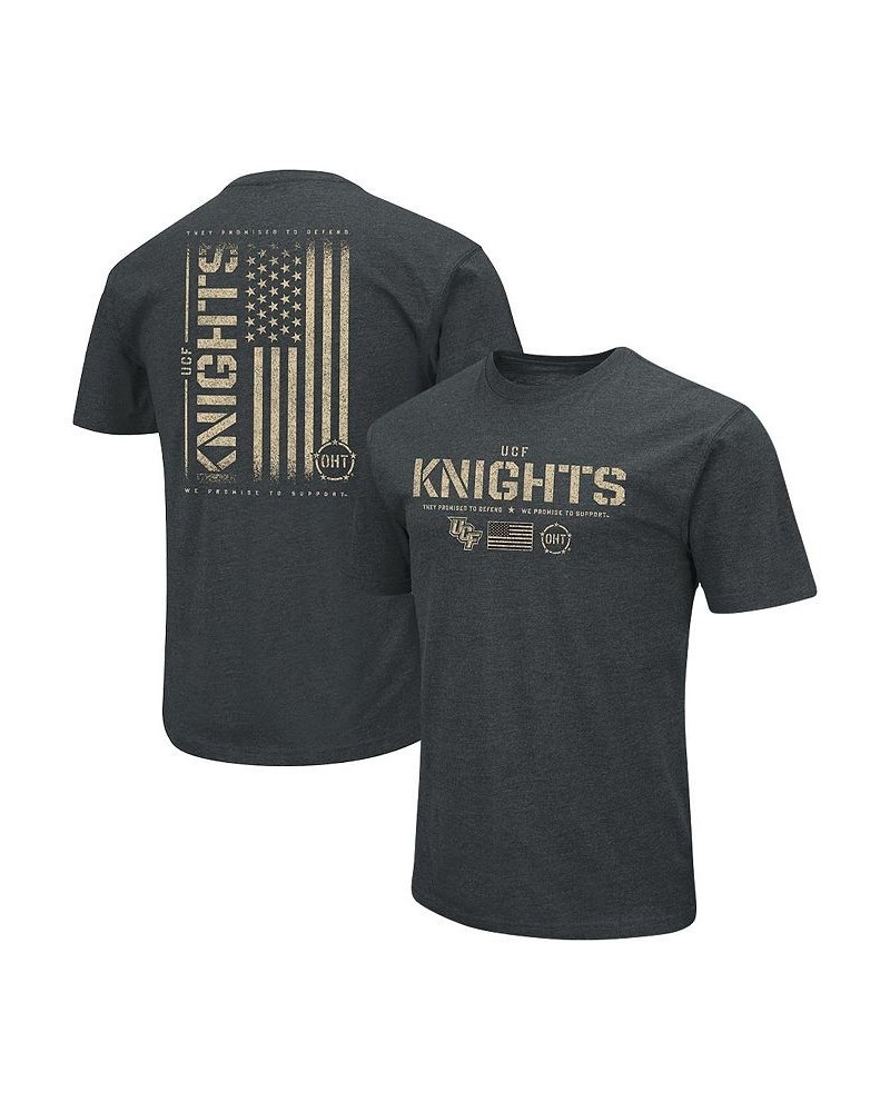 Men's Heathered Black UCF Knights OHT Military-Inspired Appreciation Flag 2.0 T-shirt $26.54 T-Shirts