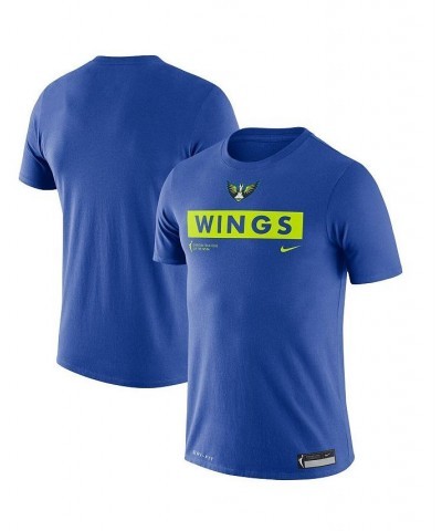 Blue Dallas Wings Practice T-shirt $18.45 T-Shirts