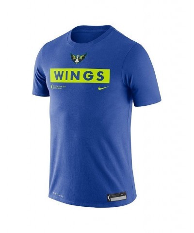 Blue Dallas Wings Practice T-shirt $18.45 T-Shirts