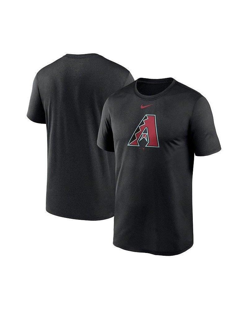 Men's Black Arizona Diamondbacks New Legend Logo T-shirt $23.00 T-Shirts