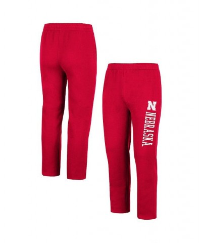 Men's Scarlet Nebraska Huskers Fleece Pants $23.65 Pants