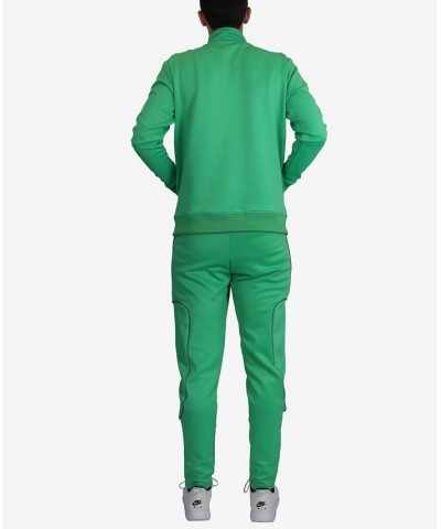 Men's Slim Fit Moisture Wicking Quick Dry Performance Reflective Track Jacket and Jogger Pants, 2 Piece Set PD02 $37.44 Pants