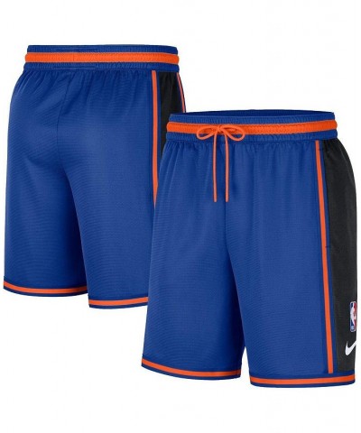 Men's Blue New York Knicks Pre-Game Performance Shorts $34.21 Shorts