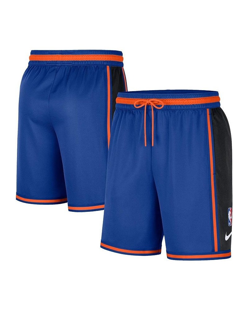 Men's Blue New York Knicks Pre-Game Performance Shorts $34.21 Shorts