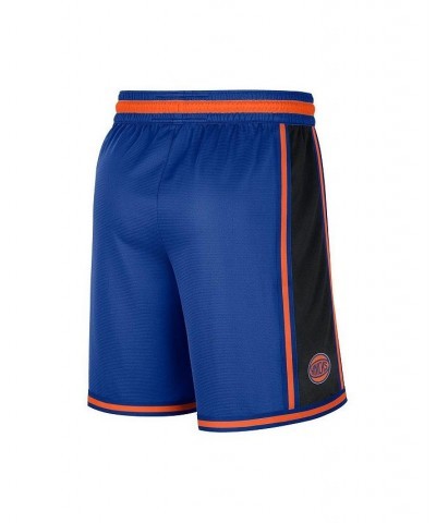 Men's Blue New York Knicks Pre-Game Performance Shorts $34.21 Shorts