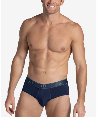 Men's Frontal Ergonomic Design Brief Blue $16.45 Underwear