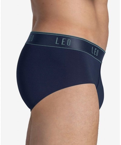 Men's Frontal Ergonomic Design Brief Blue $16.45 Underwear