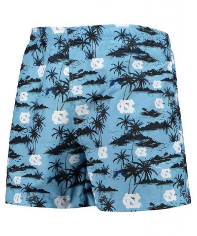 Men's Carolina Blue North Carolina Tar Heels Island Palm Swim Trunks $24.43 Swimsuits