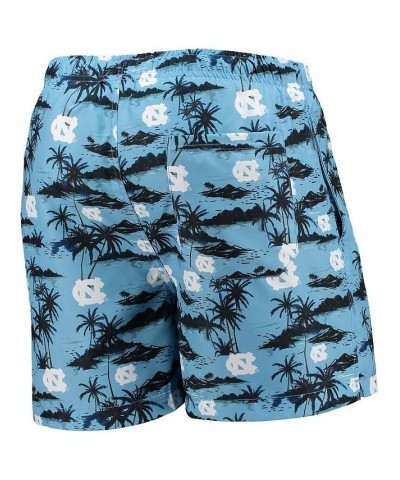 Men's Carolina Blue North Carolina Tar Heels Island Palm Swim Trunks $24.43 Swimsuits