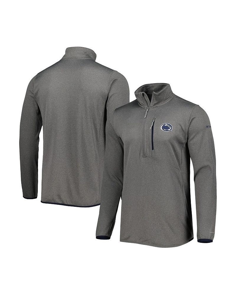 Men's Gray Penn State Nittany Lions Park View Omni-Wick Half-Zip Top $33.60 Sweatshirt