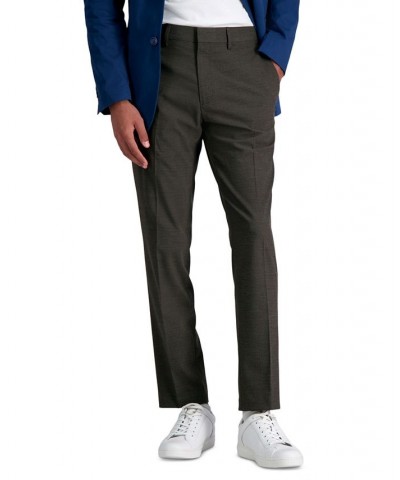 Men's Slim-Fit Stretch Dress Pants Brown $24.00 Pants